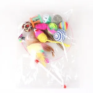 12 Sets Pet Cat Toys