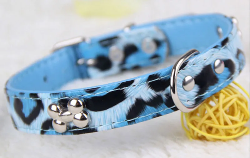 20" Cheetah Print Dog Collar
