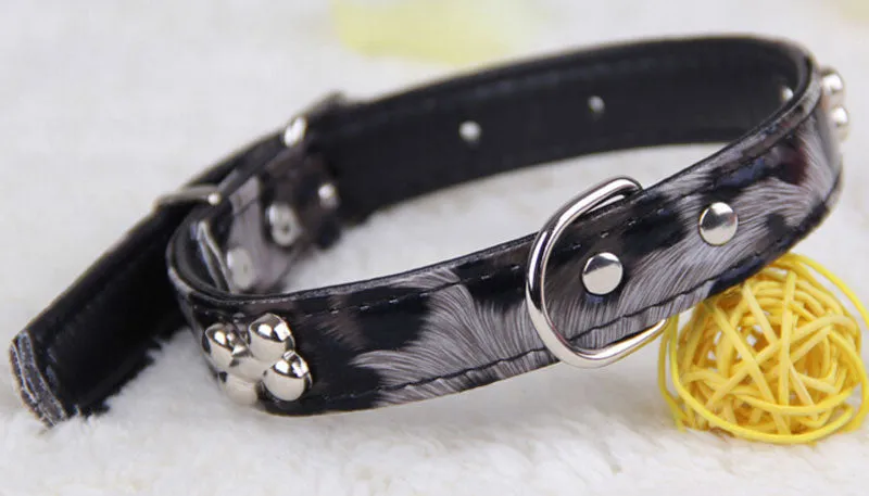 20" Cheetah Print Dog Collar