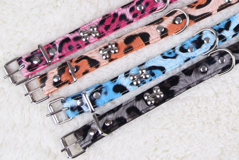 20" Cheetah Print Dog Collar