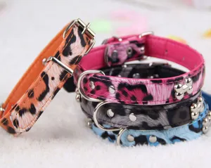 20" Cheetah Print Dog Collar