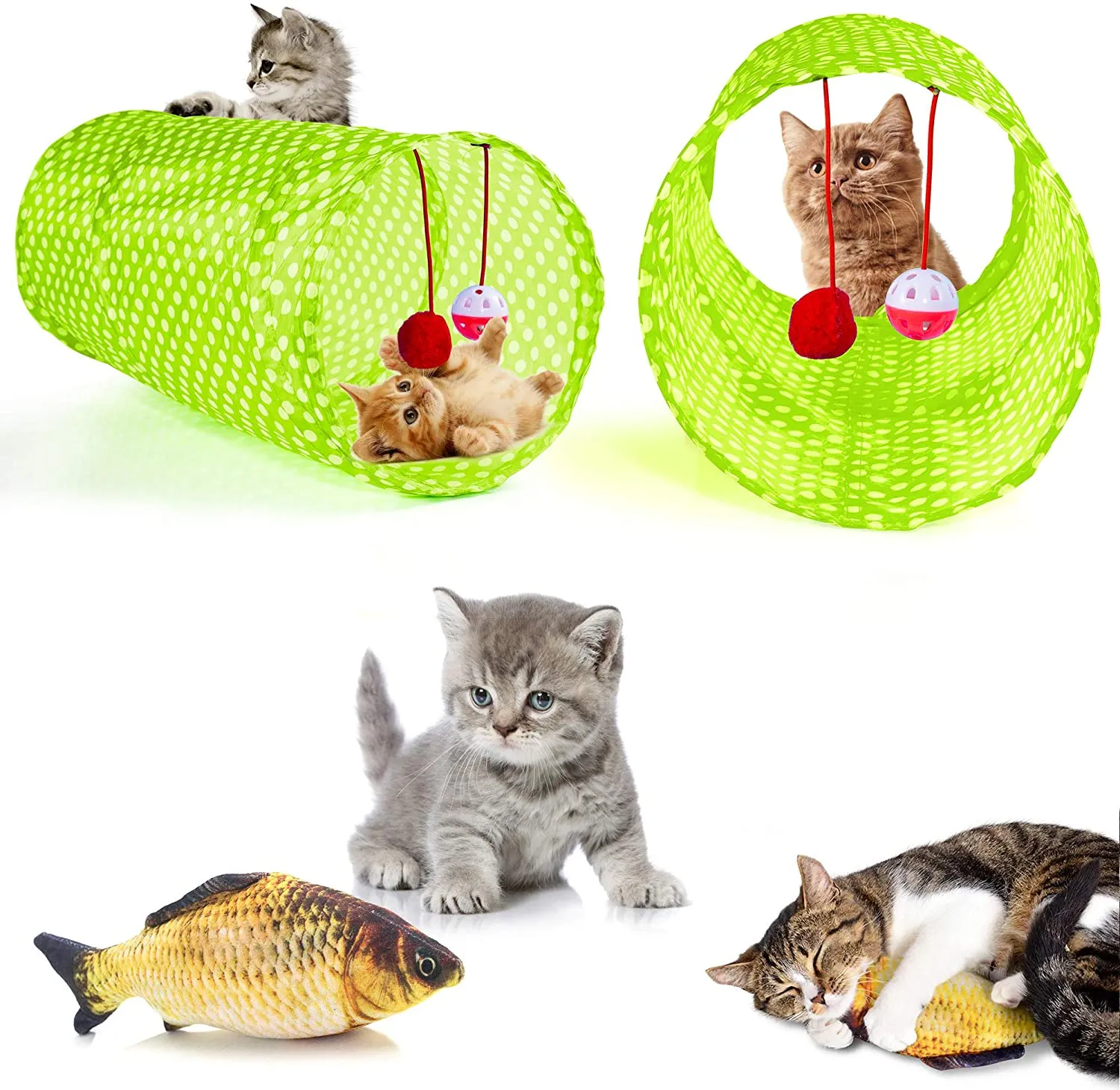 31 PCS Cat Toys Kitten Toys Assortments