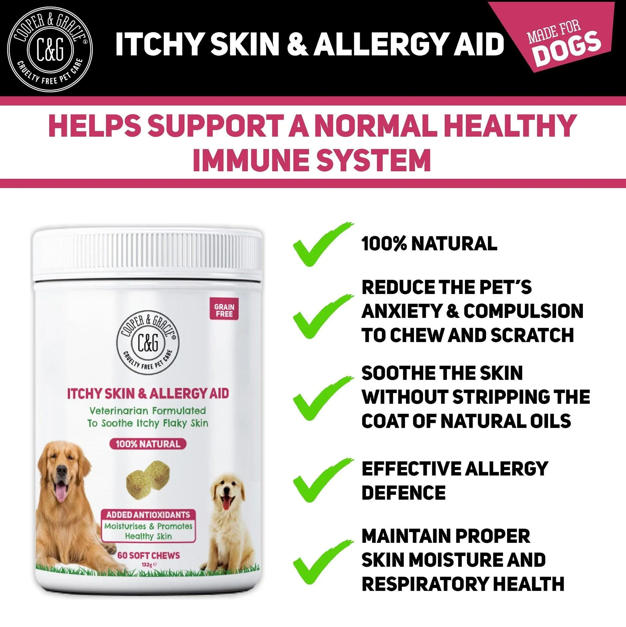 Anti-Itch Supplement for Dogs