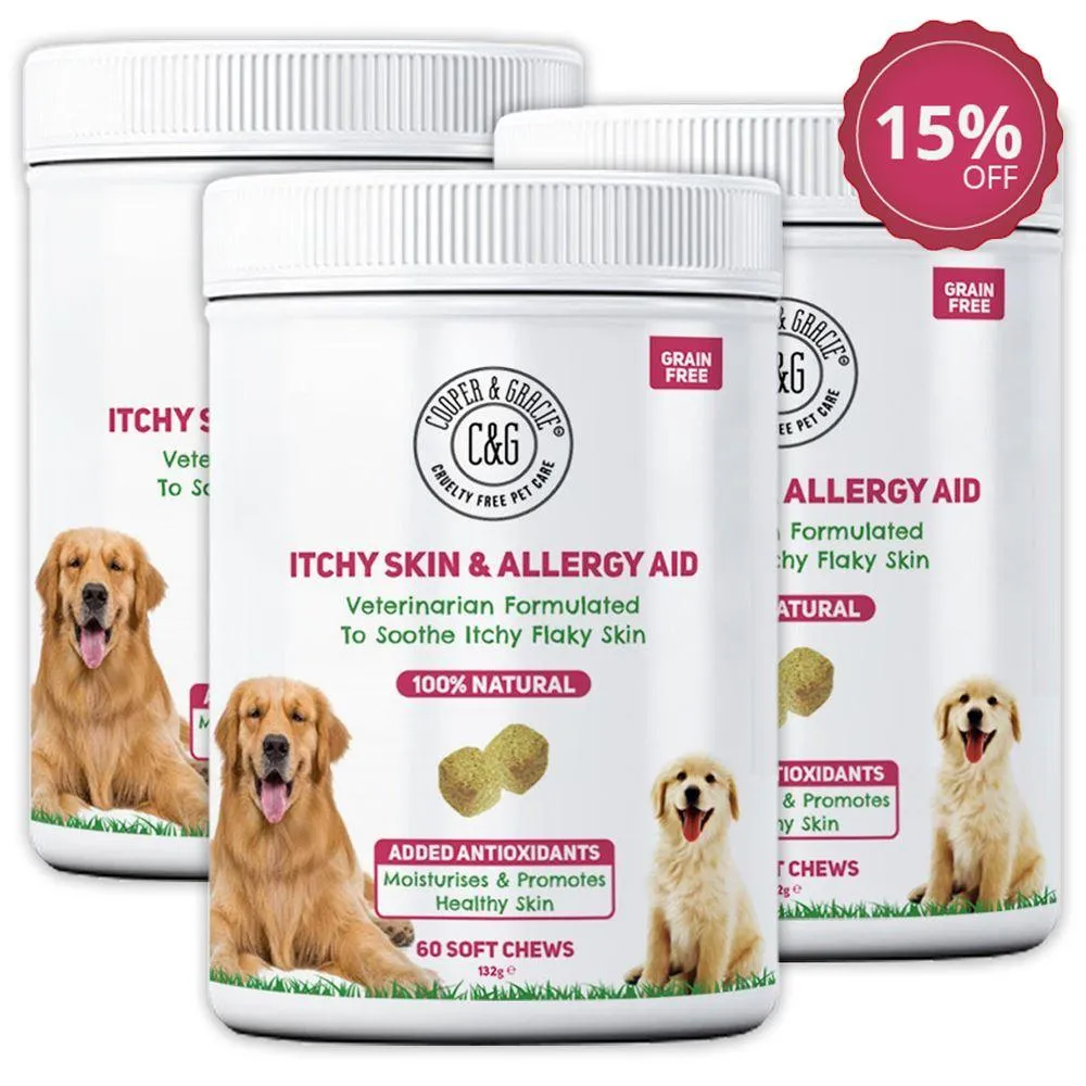 Anti-Itch Supplement for Dogs