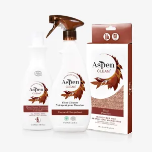AspenClean Concentrated Floor Cleaning Kit