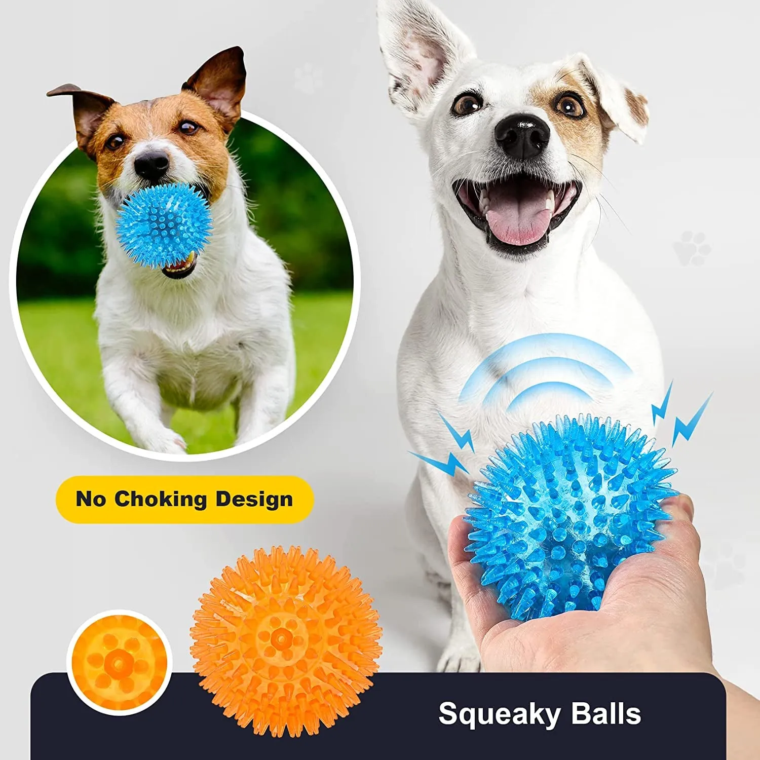 Balls (6 Colors) Puppy Chew Toys