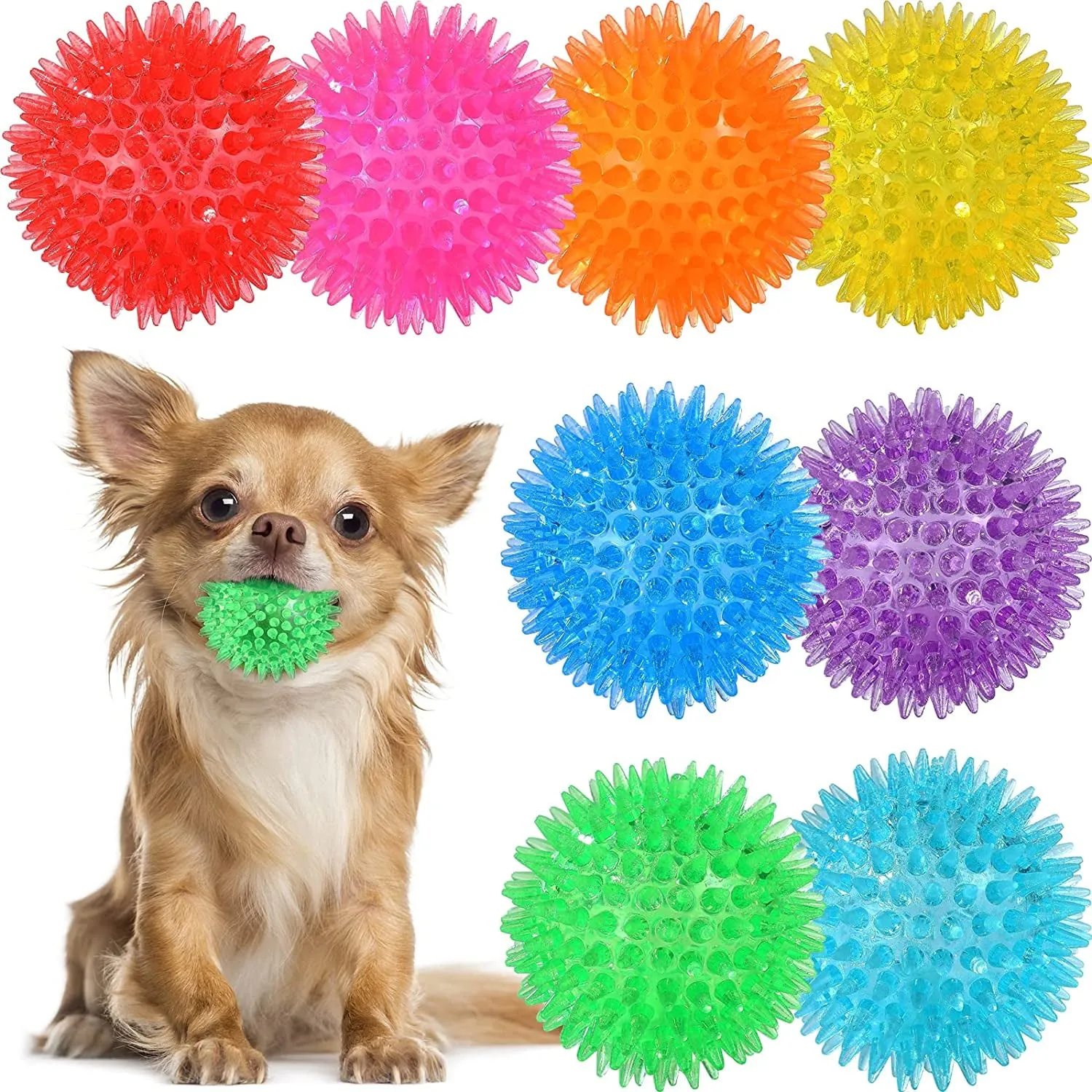 Balls (6 Colors) Puppy Chew Toys