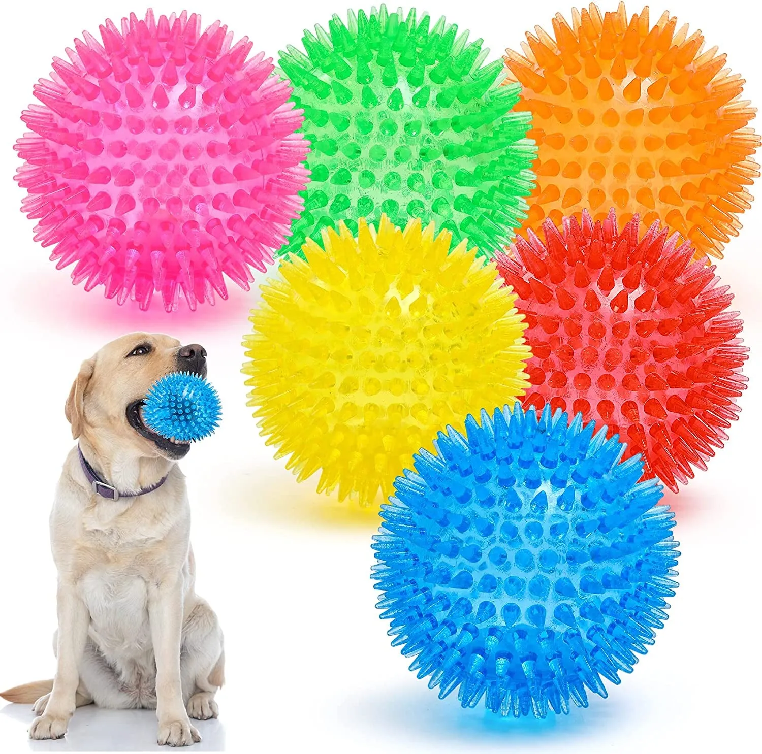 Balls (6 Colors) Puppy Chew Toys