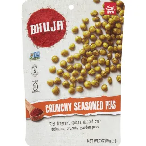 Bhuja Crunchy Seasoned Peas Gluten Free, 7 oz (199g)