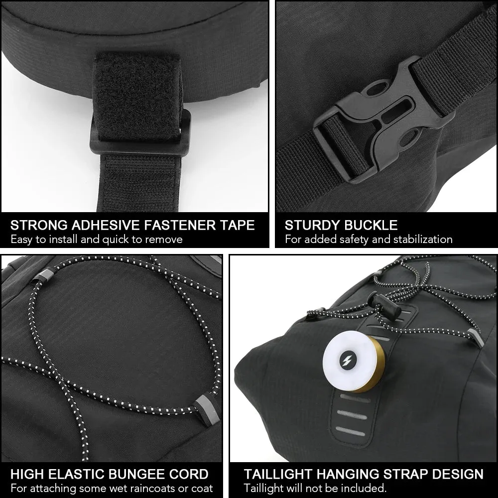 Bicycle Saddle Bag Waterproof Bicycle Storage Bag Reflective Cycling Rear Seat Post Bag Tail Rear Bag MTB Road Bike Bag