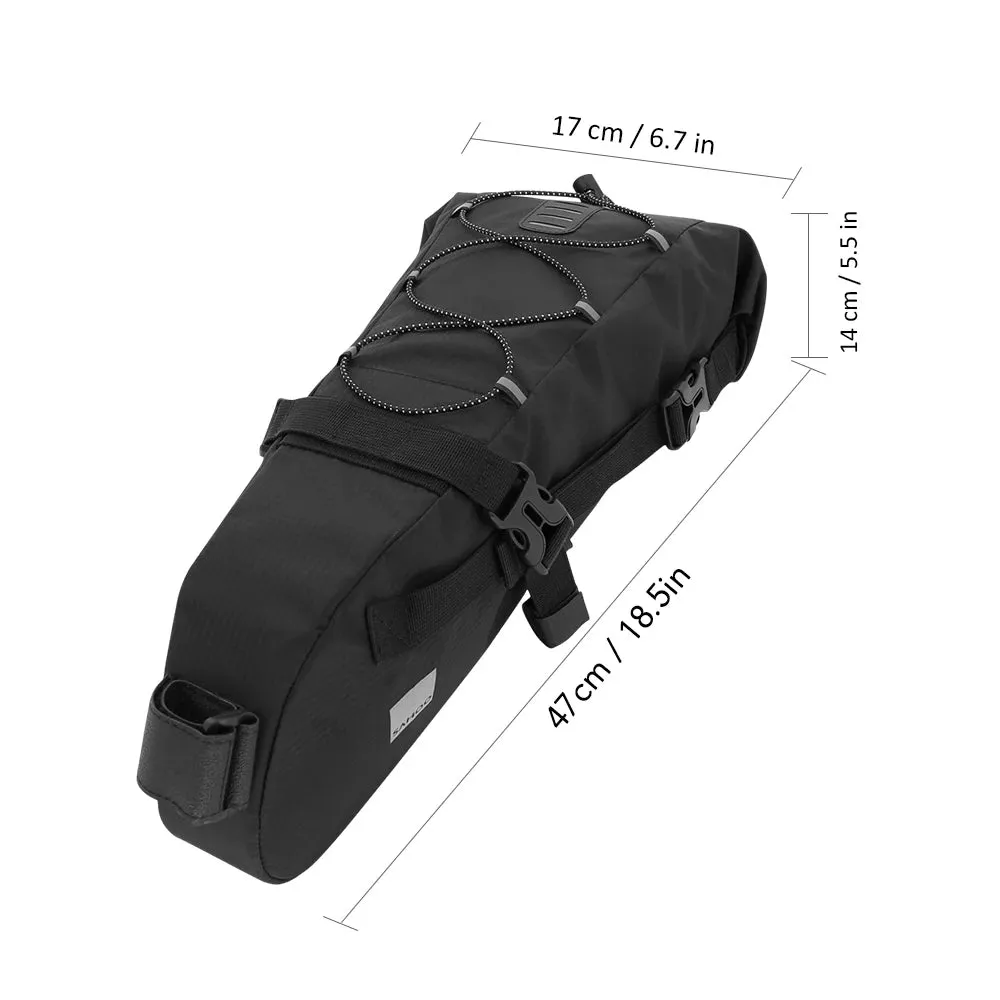 Bicycle Saddle Bag Waterproof Bicycle Storage Bag Reflective Cycling Rear Seat Post Bag Tail Rear Bag MTB Road Bike Bag