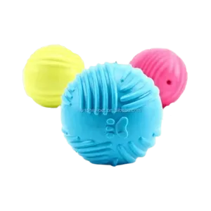 CANINE CREW RUBBER SQUEAKY BALL
