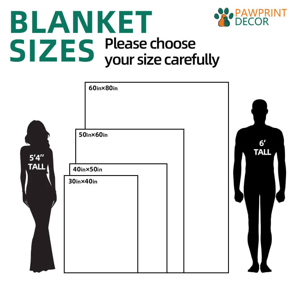 Cartoon Pattern Soft Comfortable Throw Blanket