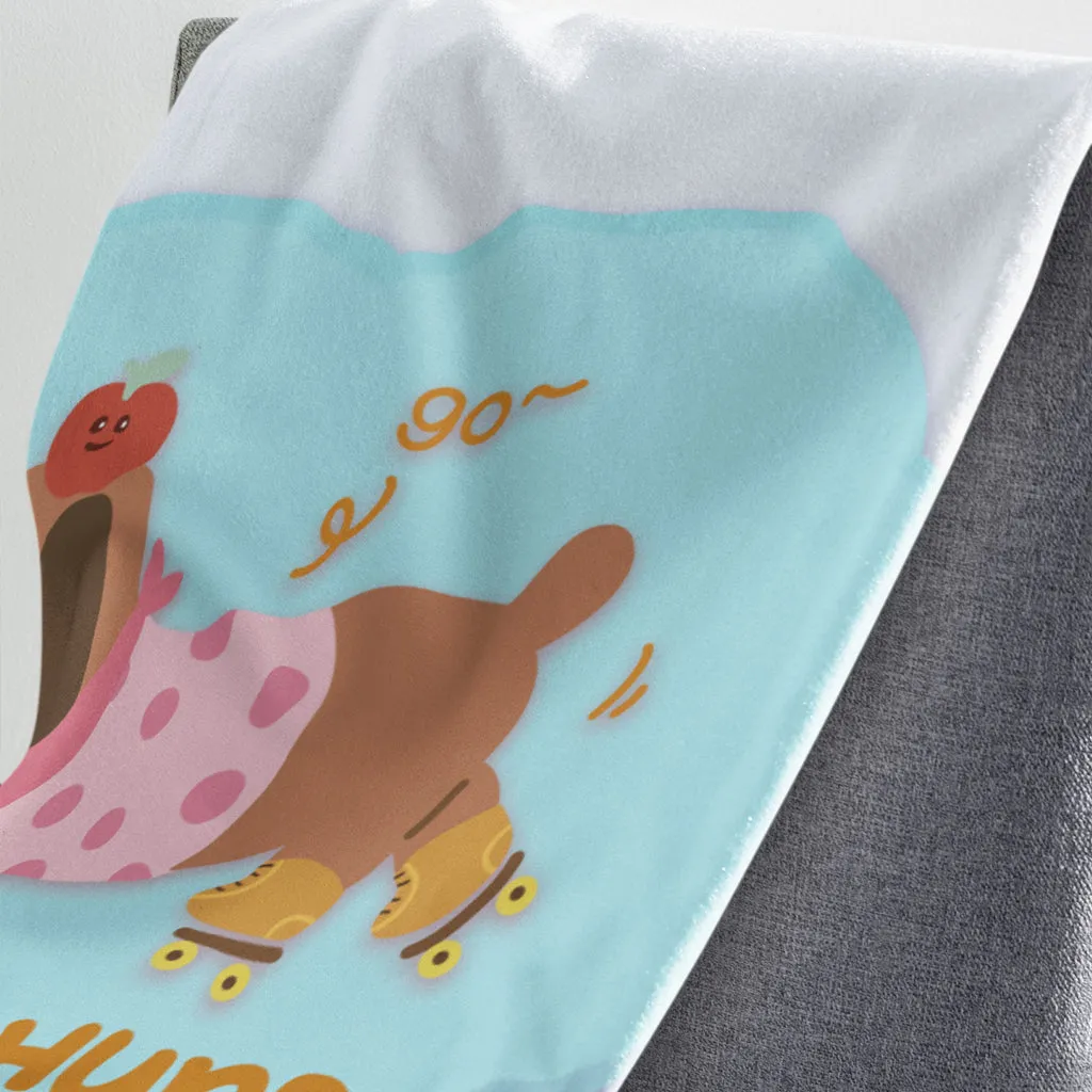 Cloud Dachshund Blanket Soft and comfortable