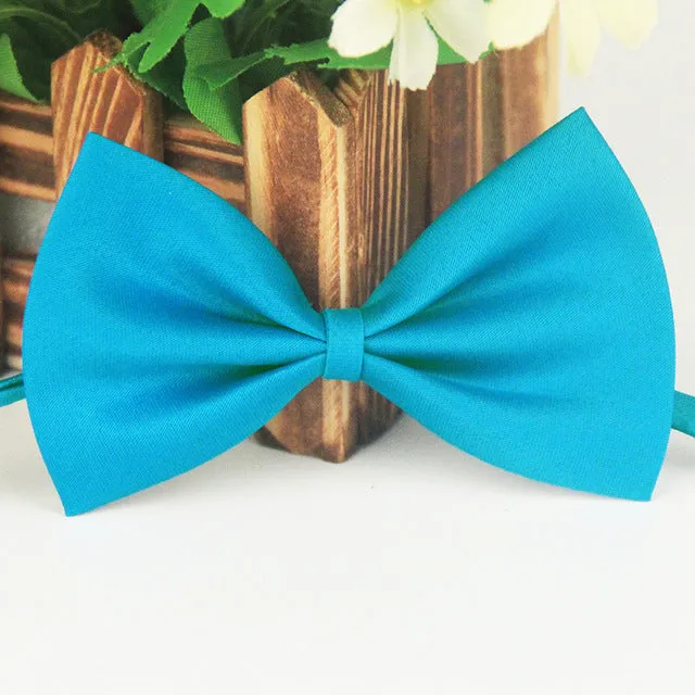 Collar Dog Bowknot Adjustable Necklace