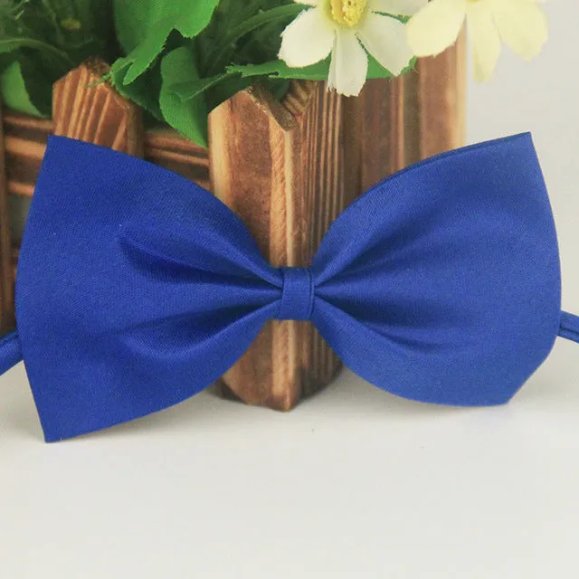Collar Dog Bowknot Adjustable Necklace