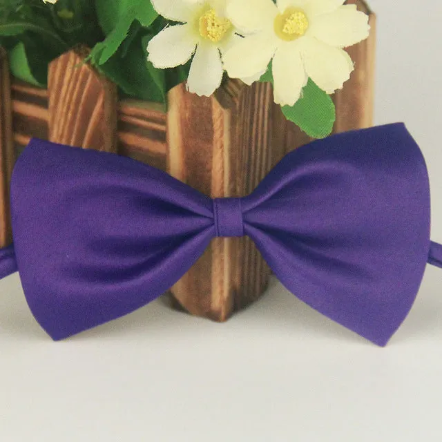 Collar Dog Bowknot Adjustable Necklace