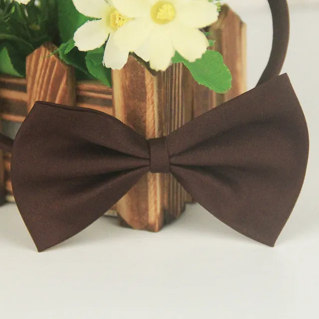 Collar Dog Bowknot Adjustable Necklace