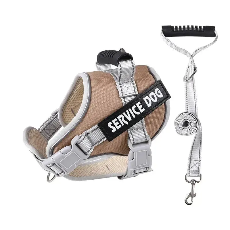 Custom Service Dog Harness Vest with ID tag