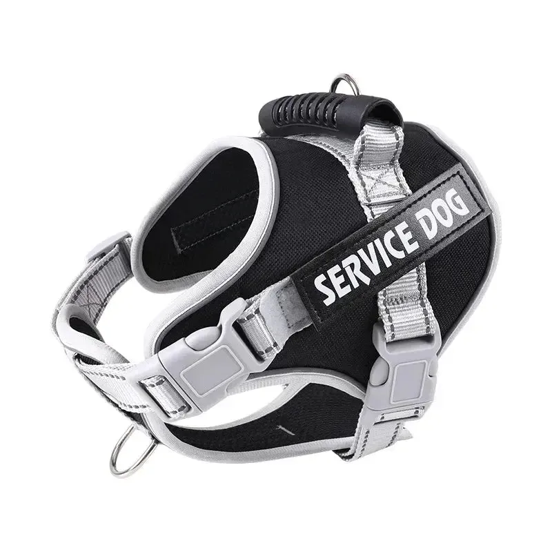 Custom Service Dog Harness Vest with ID tag