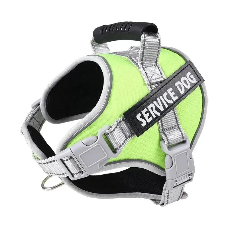 Custom Service Dog Harness Vest with ID tag