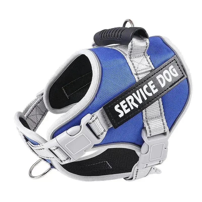 Custom Service Dog Harness Vest with ID tag