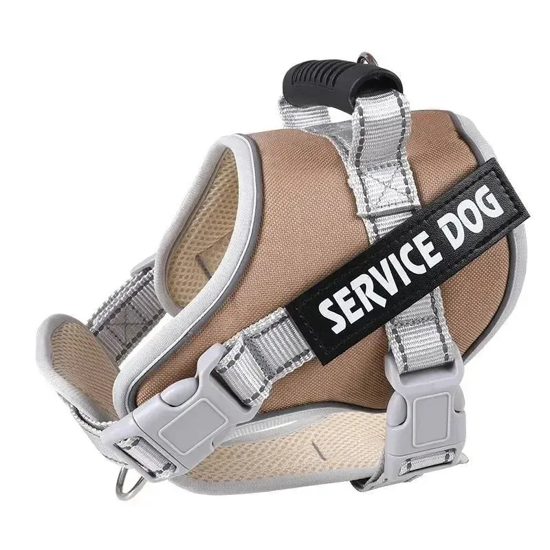 Custom Service Dog Harness Vest with ID tag