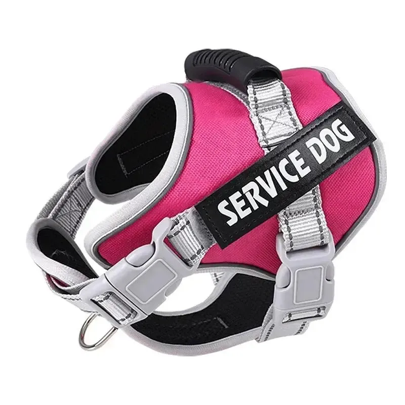 Custom Service Dog Harness Vest with ID tag