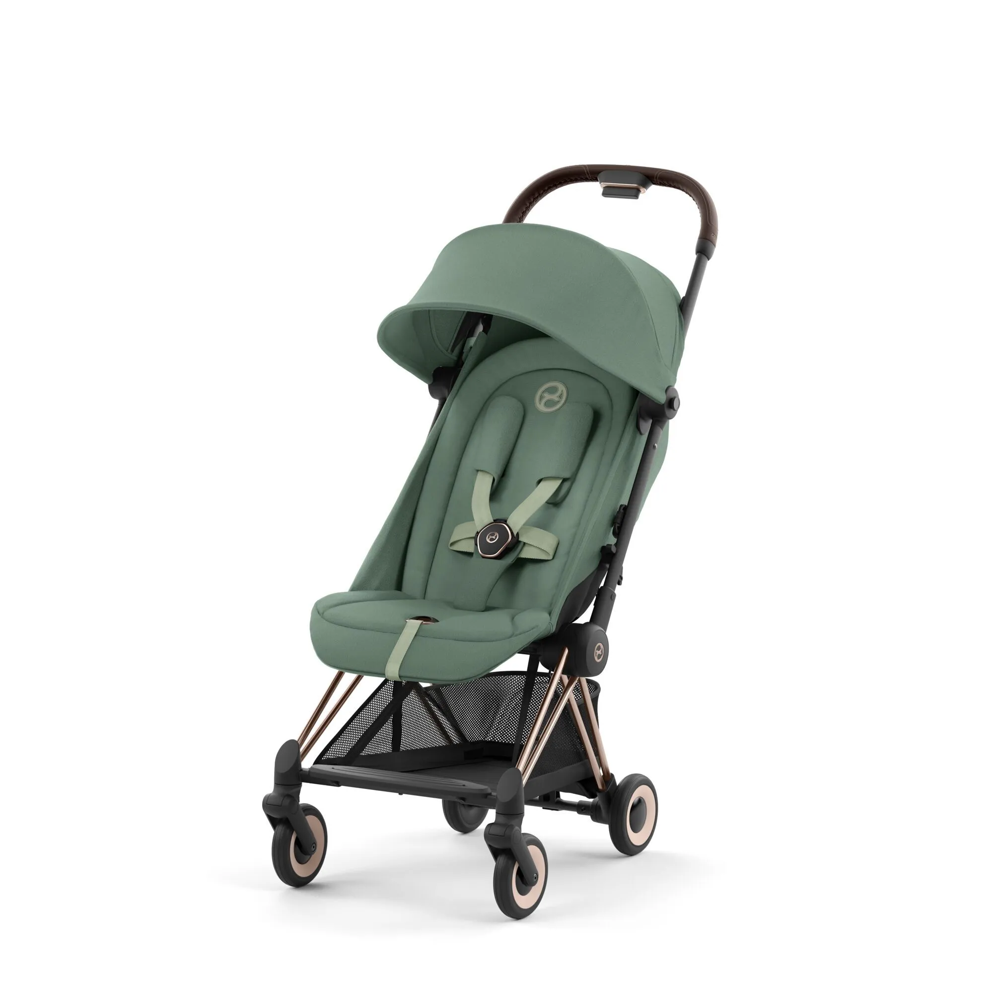 Cybex, Coya Ultra Compact Stroller, Rose Gold