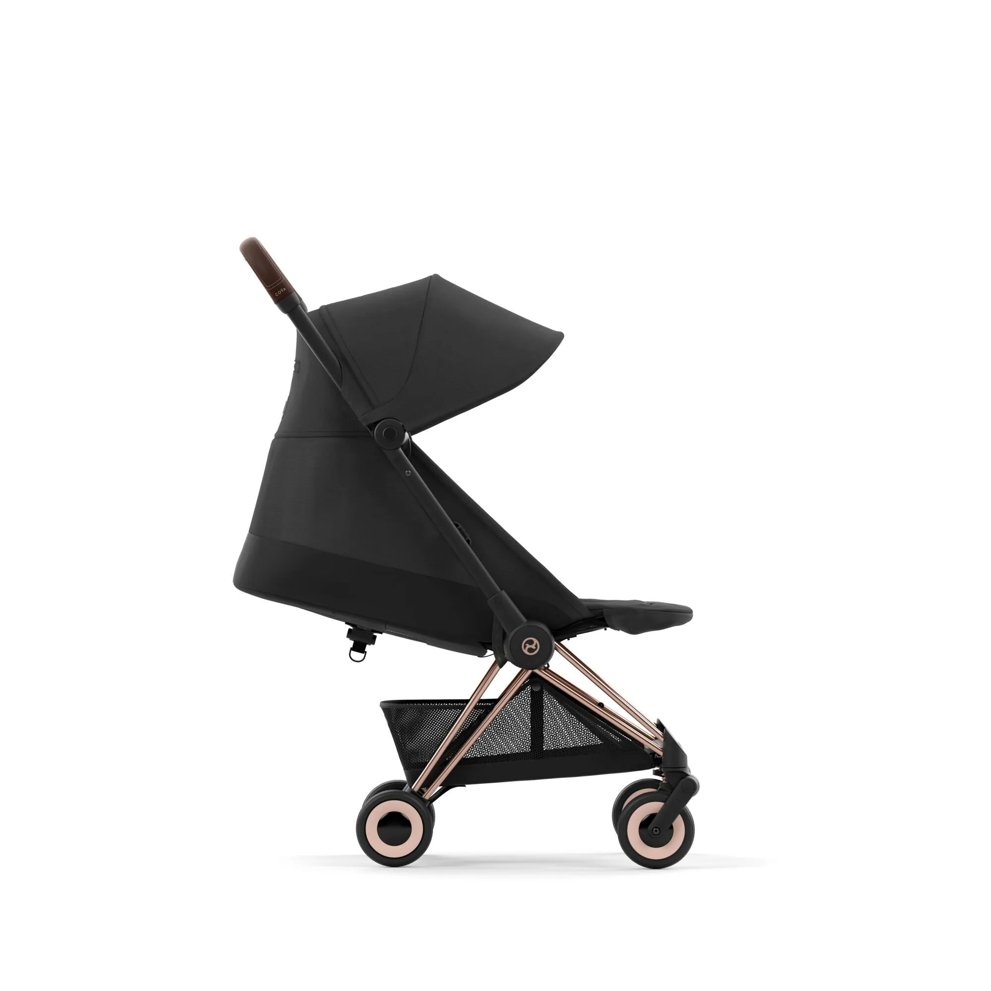 Cybex, Coya Ultra Compact Stroller, Rose Gold