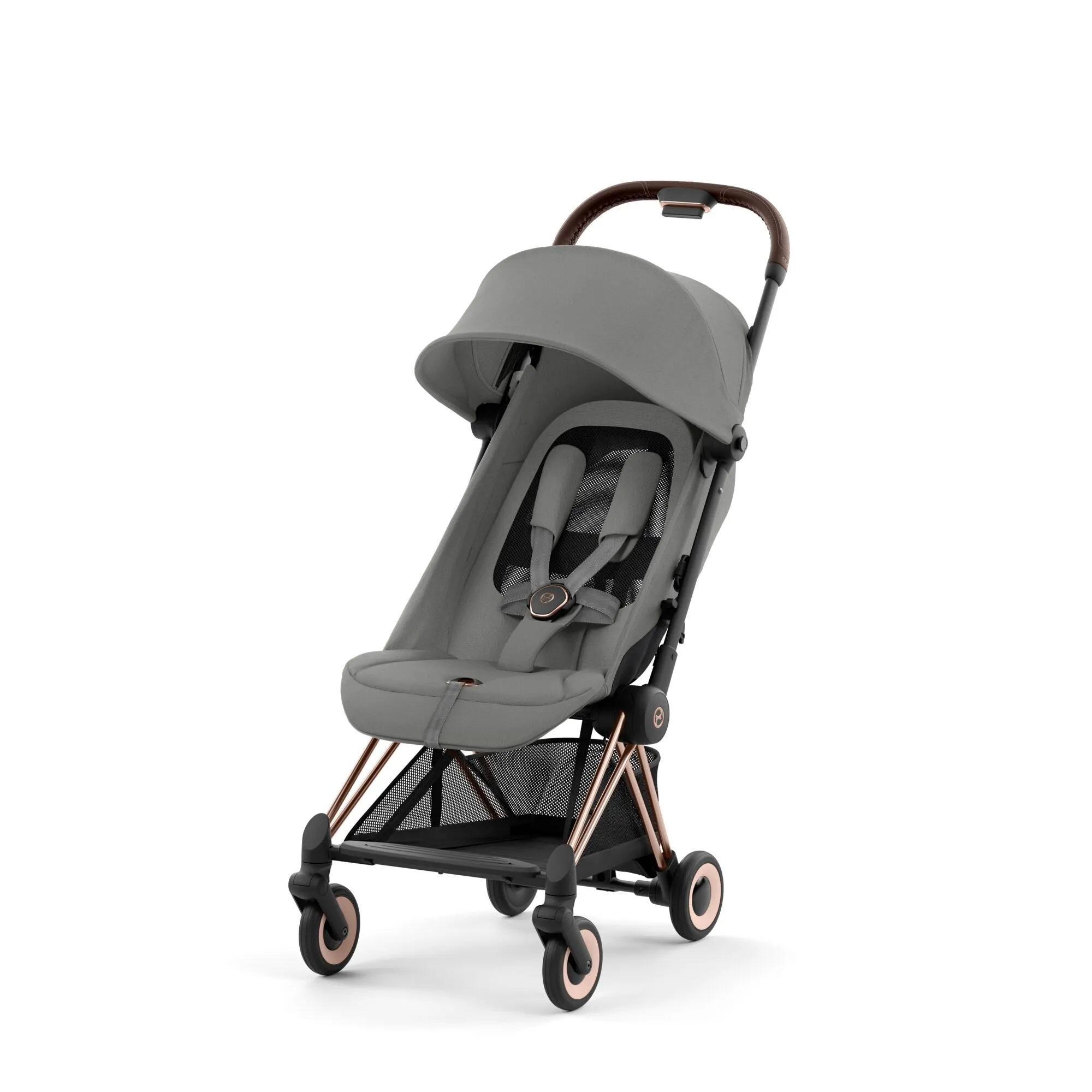 Cybex, Coya Ultra Compact Stroller, Rose Gold