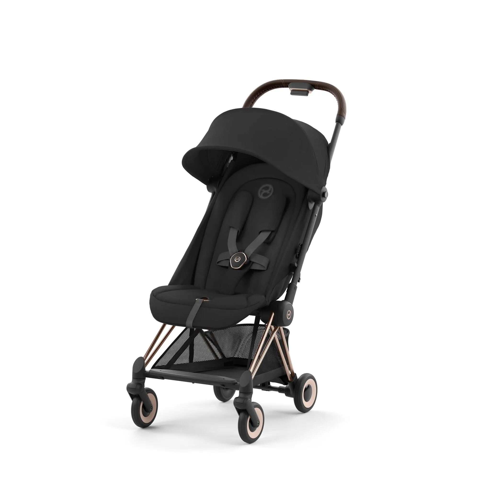 Cybex, Coya Ultra Compact Stroller, Rose Gold