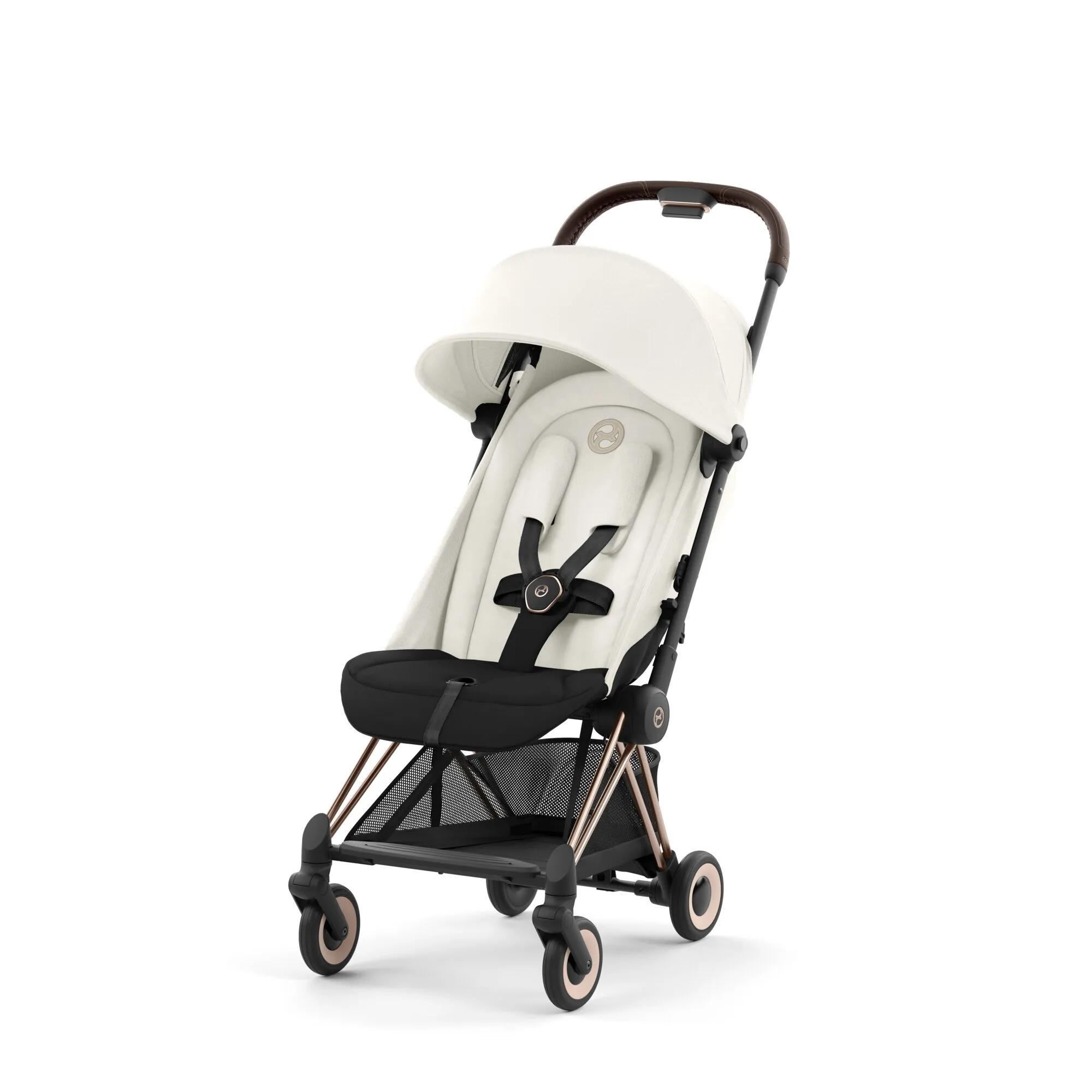 Cybex, Coya Ultra Compact Stroller, Rose Gold