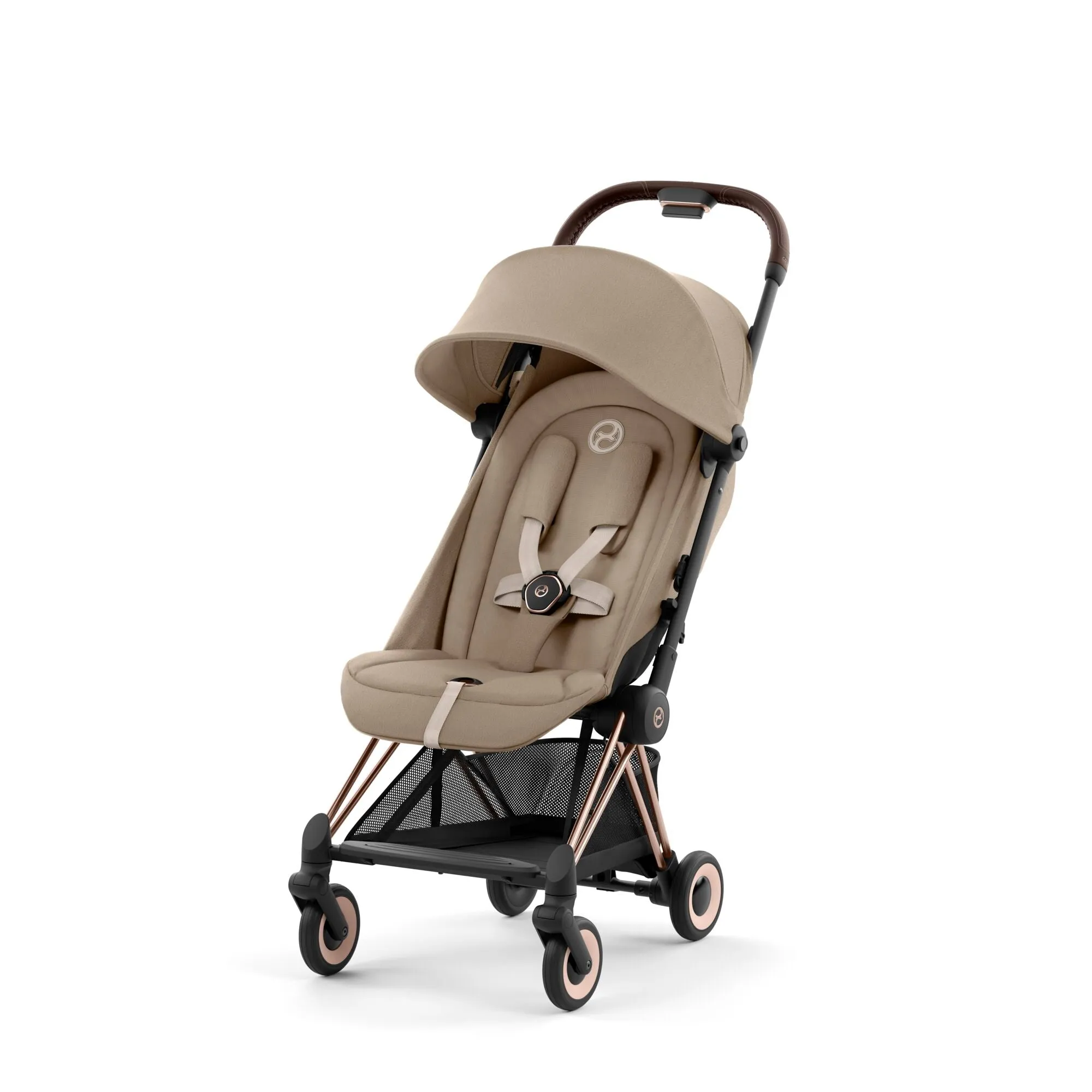 Cybex, Coya Ultra Compact Stroller, Rose Gold