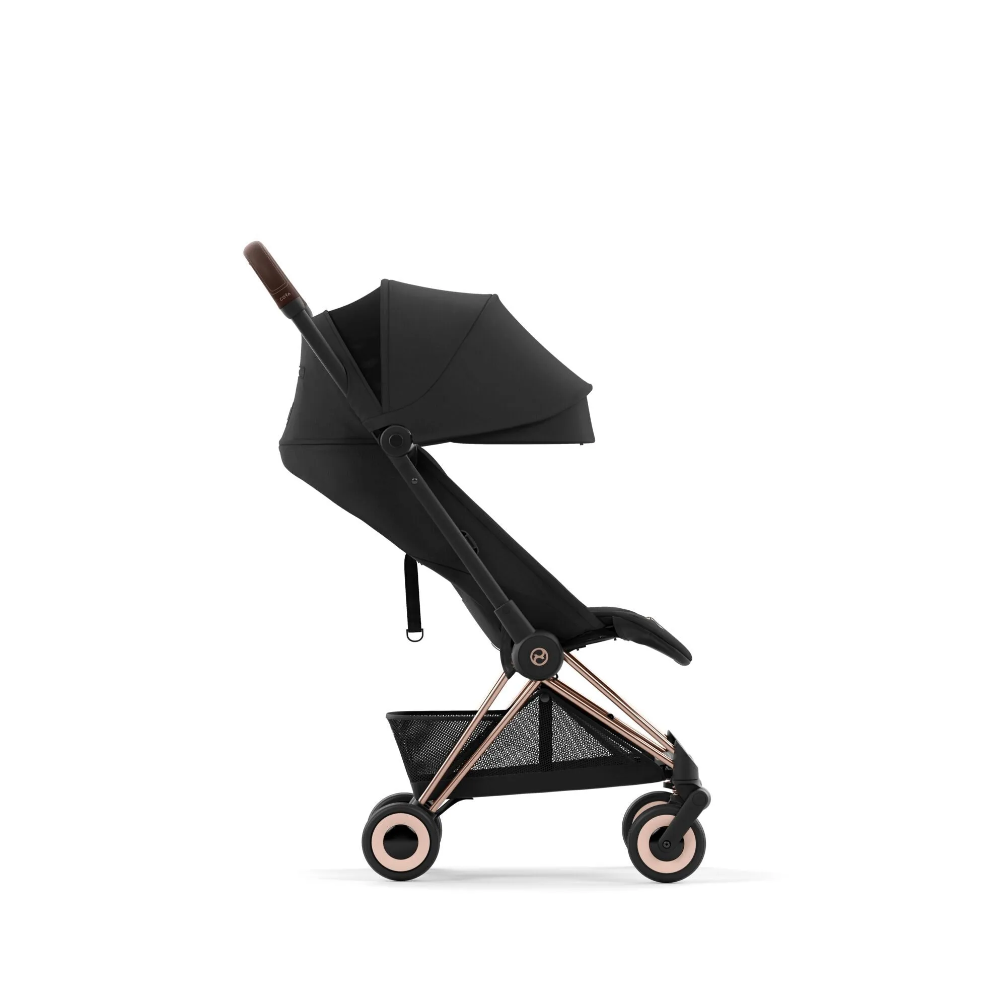 Cybex, Coya Ultra Compact Stroller, Rose Gold