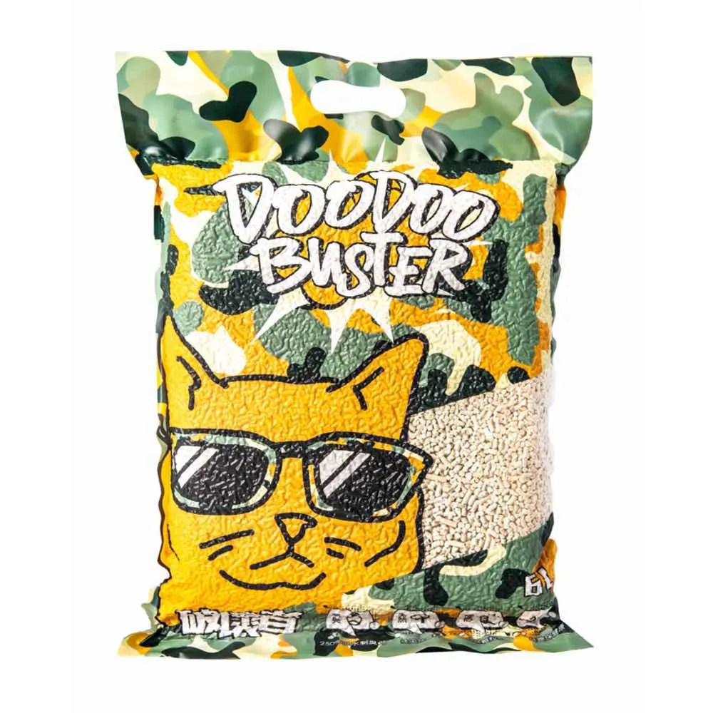 DooDoo Buster Soybean Detector Cat Litter (Pellet)