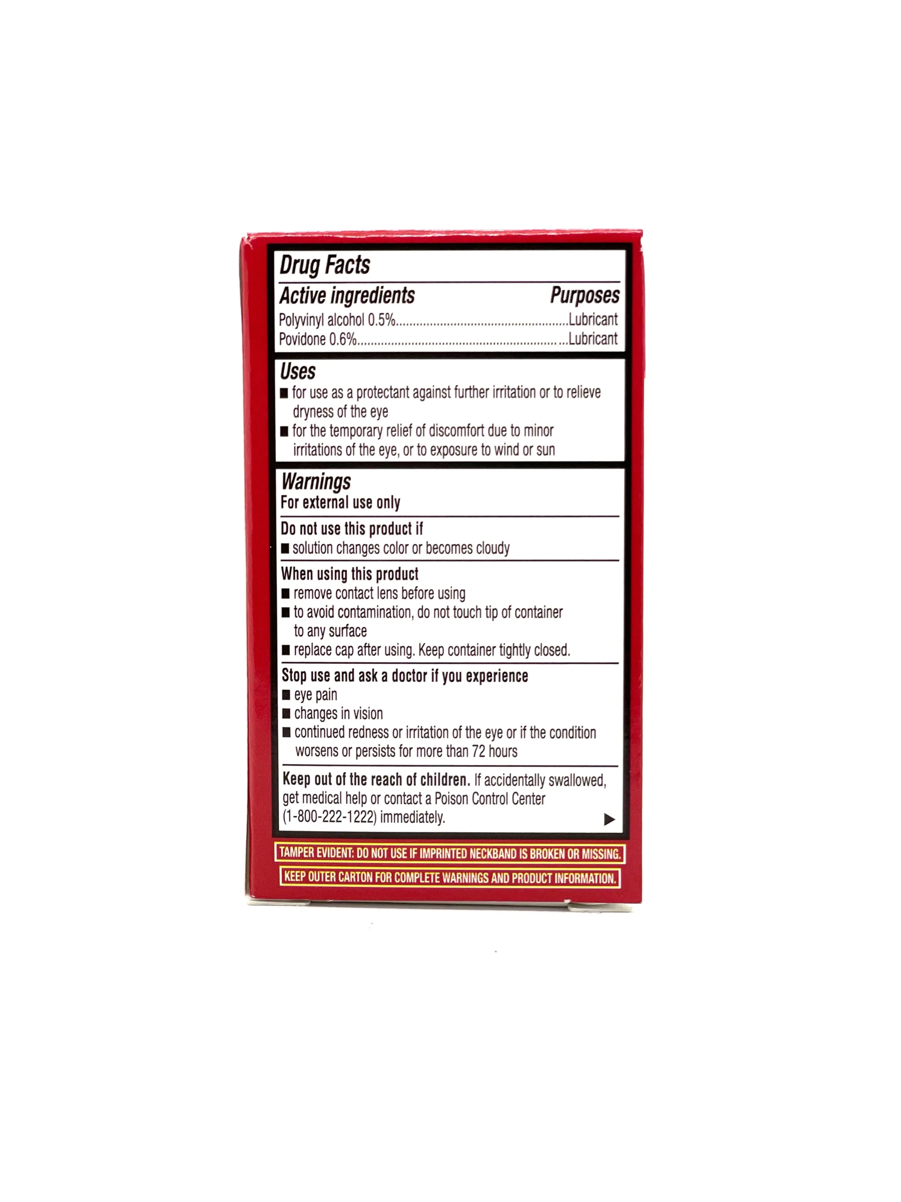 Eye Drop Artificial Tears | 0.5 FL |15mL