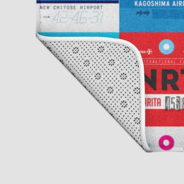 Japanese Airports - Bath Mat