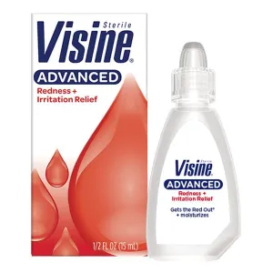 Johnson & Johnson Visine® Advanced Redness   Irritation Eye Relief Drops, 0.5 oz