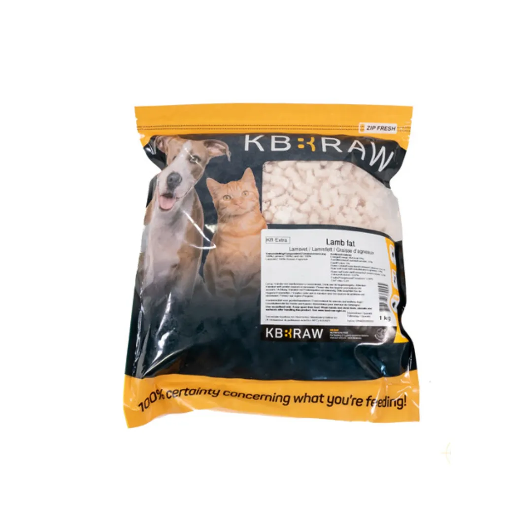 KB Raw Lamb Fat 1kg