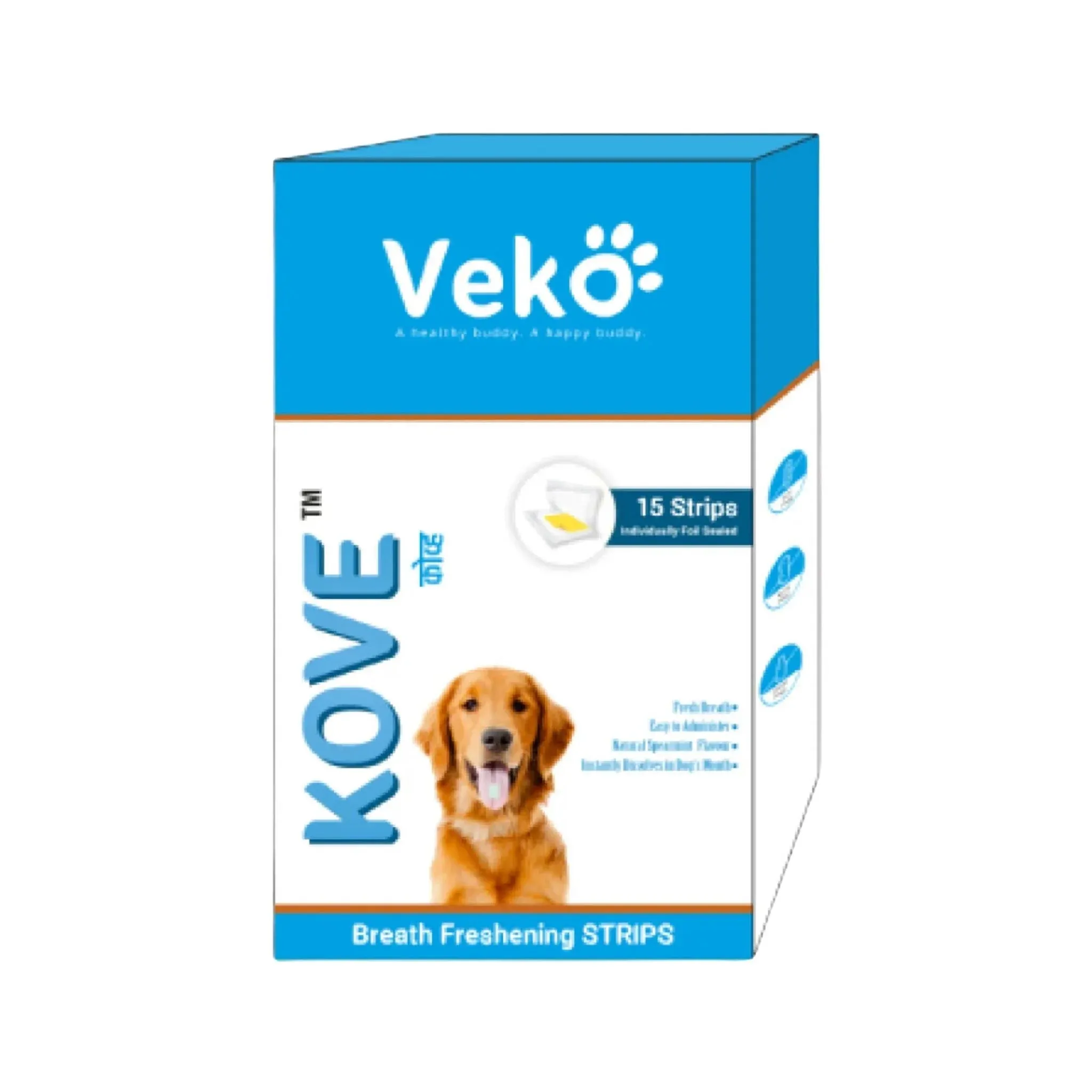 KOVES SKIN & COAT ORAL STRIPS