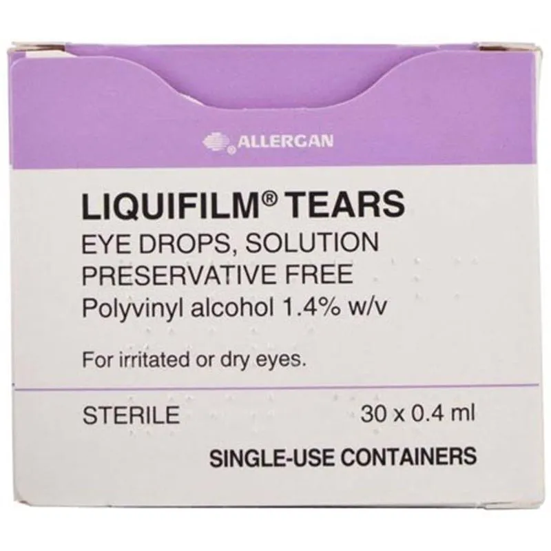 Liqui-film Tears Preservative Free Eye Drops 30 x 0.4ml