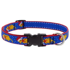 Lupine MicroBatch Dog Collar 1/2" x 8"-12" Snow Pup