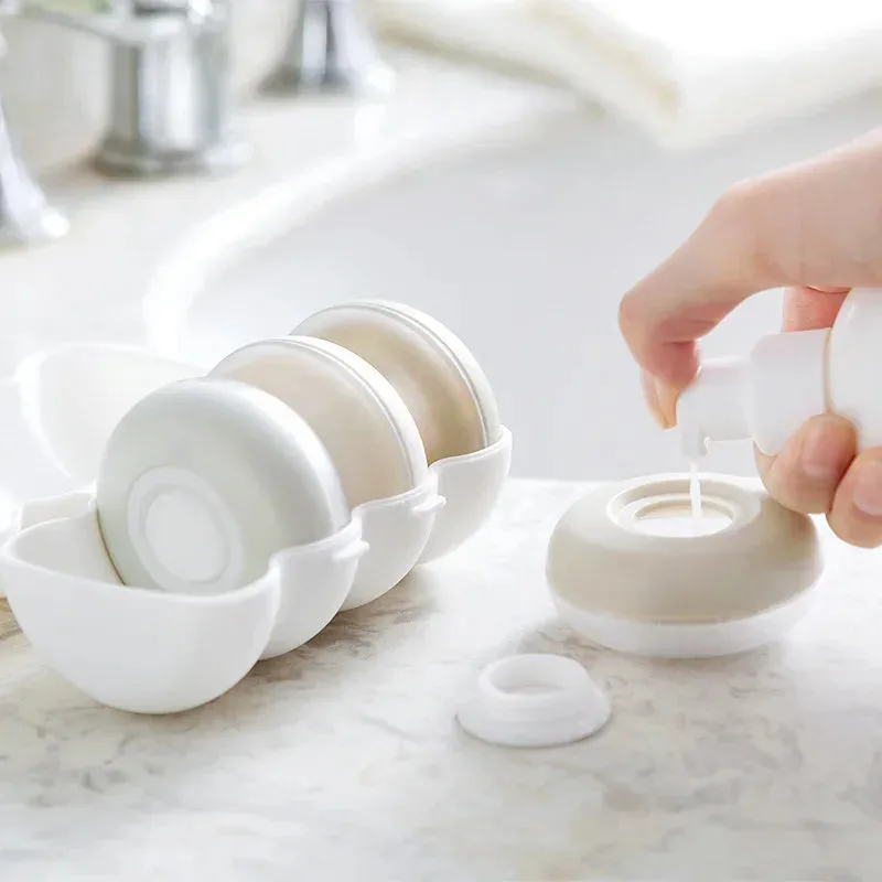 Mini Silicone Travel Bottles Set