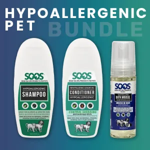 Natural Dead Sea Hypoallergenic Pet Bundle For Dogs & Cats