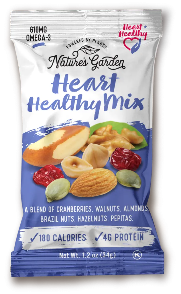 Nature's Garden Heart Healthy Mix 1.2 oz Vegan