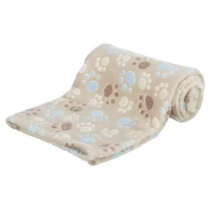 NEW - Laslo Fleece Blanket Beige