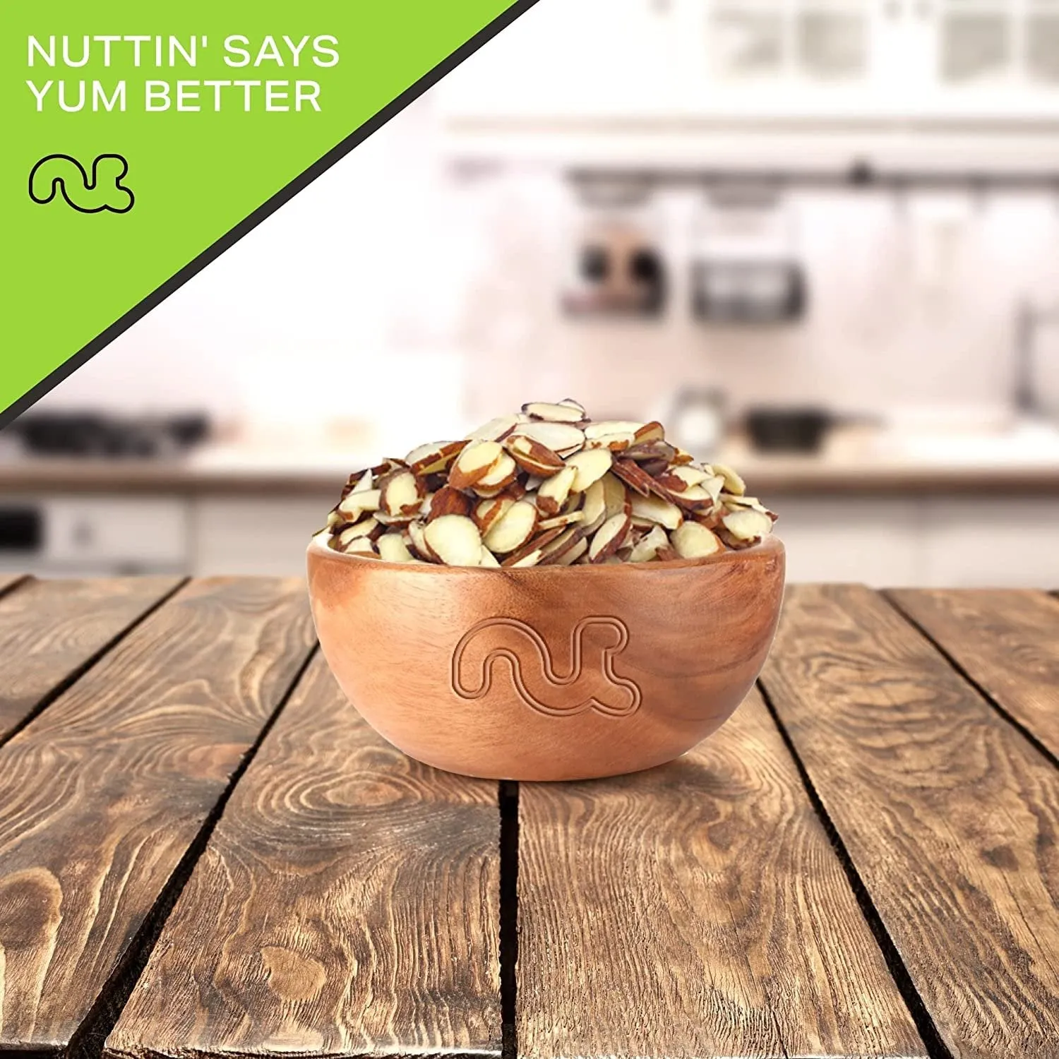 Nut Cravings - Natural Sliced Almonds - Raw, (48oz - 3 LB) Packed Fresh in Resealable Bag - Nut Snack - Healthy Protein Food, All Natural, Keto Friendly, Vegan, Kosher