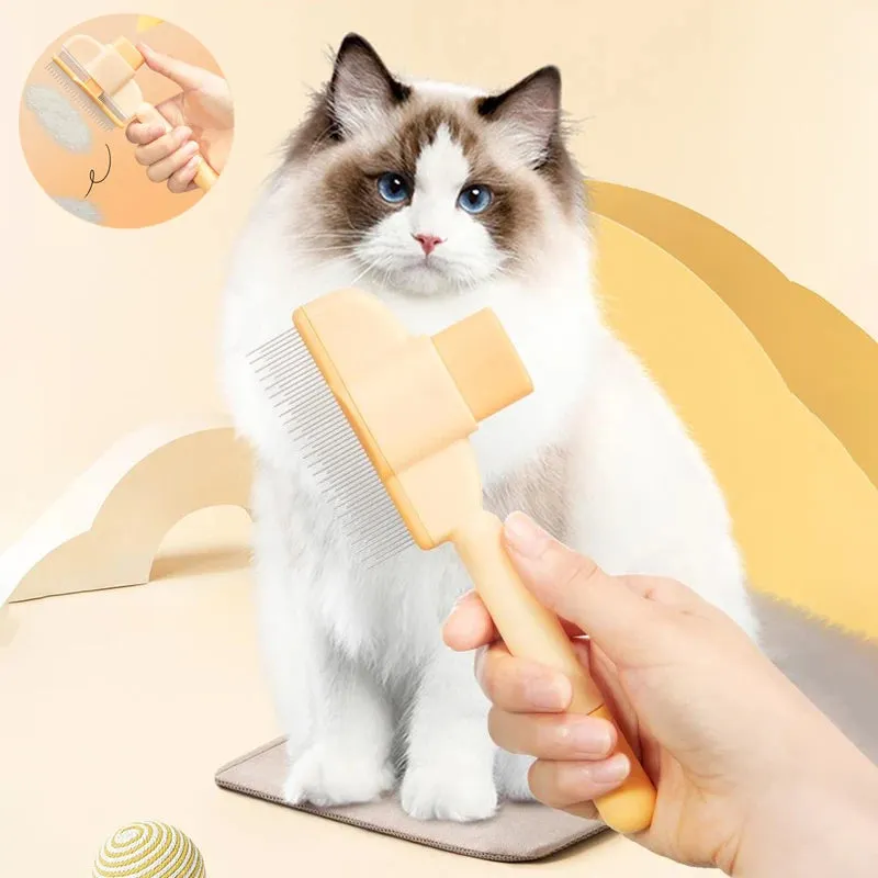 One-Click Self-Cleaning Brush