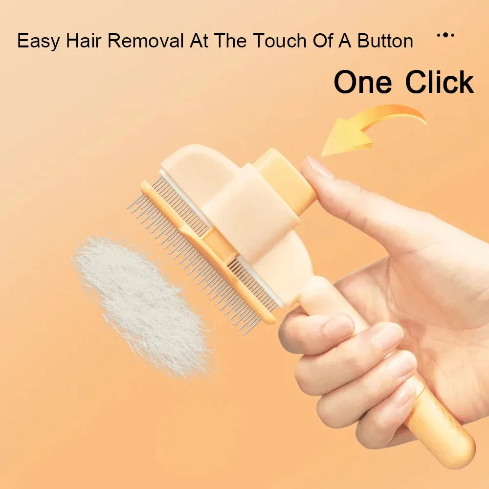 One-Click Self-Cleaning Brush